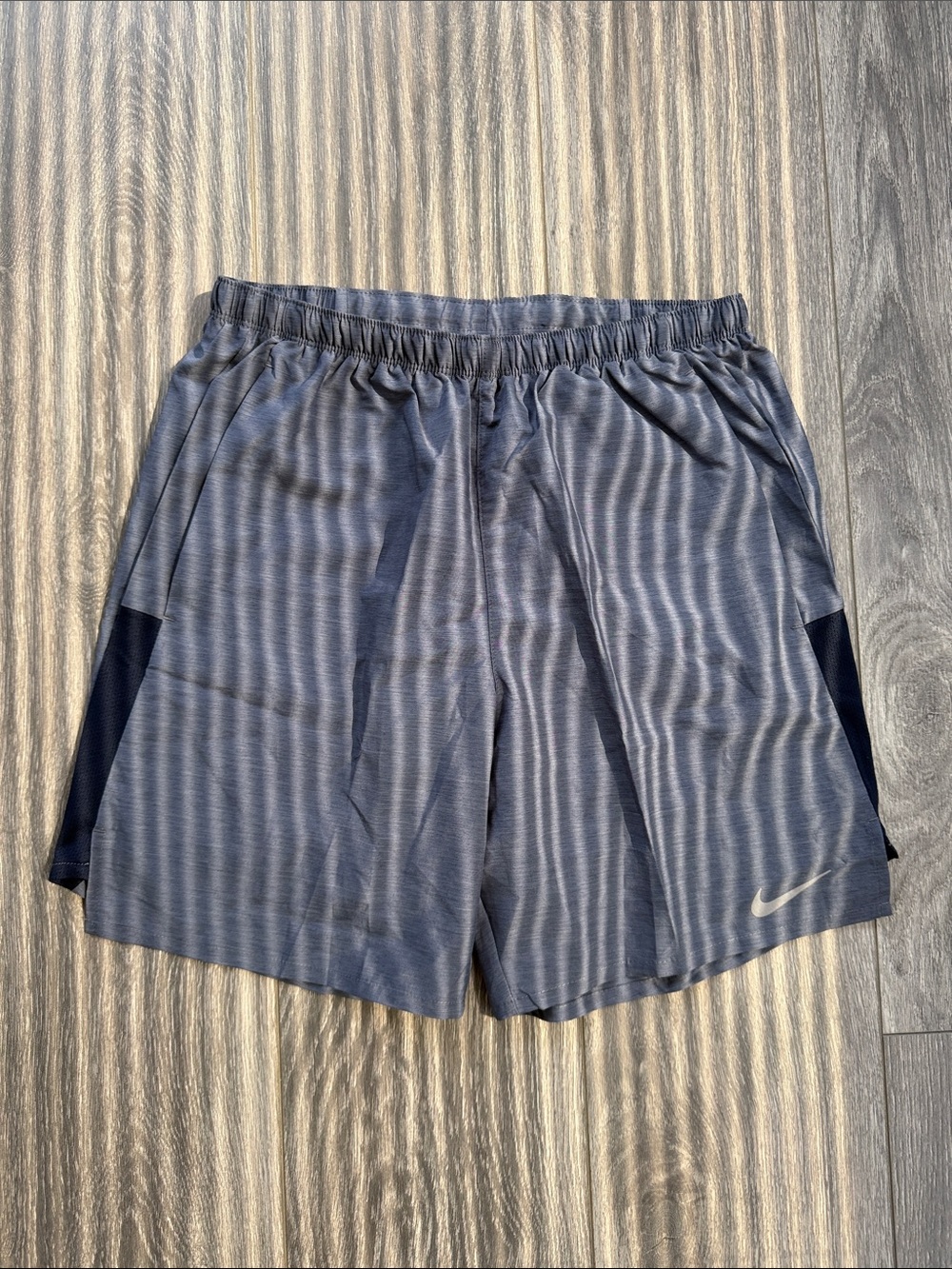 Nike - Men's Blue-Grey Athletic Shorts - Size S
